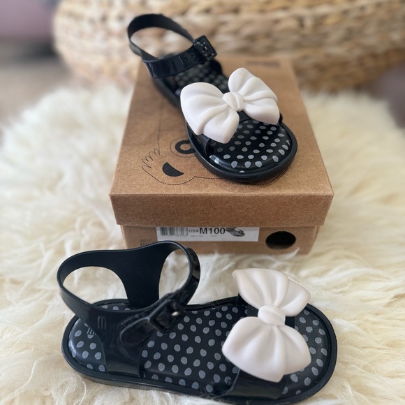 Mini Melissa Mar Sandal Princess Size 10 US - Picture 4 of 6